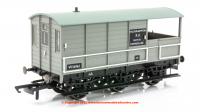 OR76TOA004 Oxford Rail GWR 6 Wheel Toad Brake Van number 56962 in BR Grey livery "Wolverhampton" with plated sides